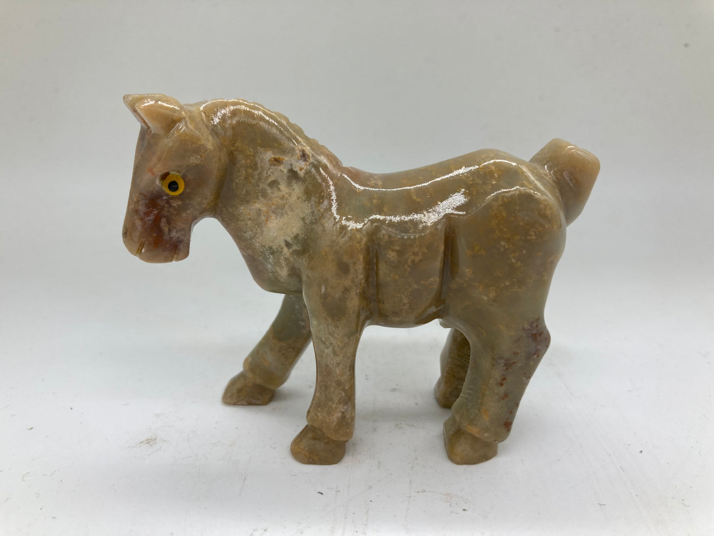 Soap Stone Carved Horse